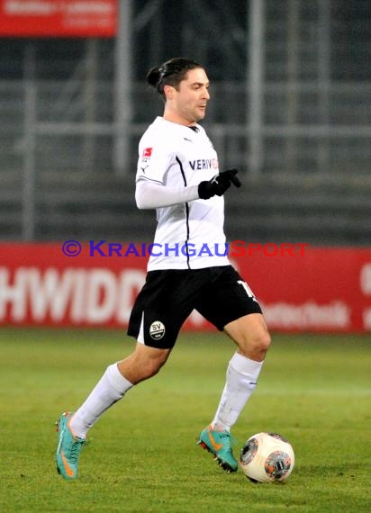 2. Bundesliga SV Sandhausen - FC Erzgebirge Aue im Hardtwaldstadion (© Kraichgausport / Loerz)